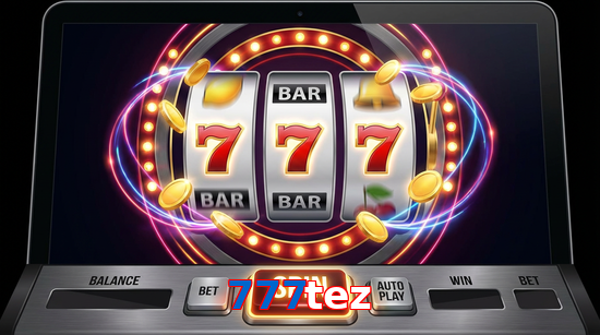Main screen of 777Tez slots page for PK players